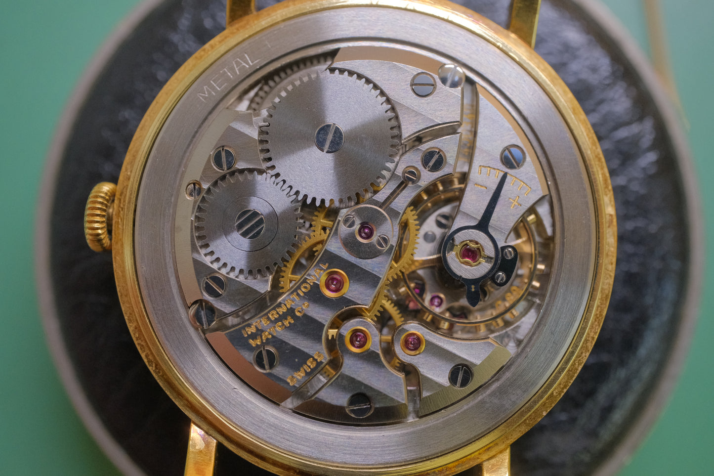 IWC round model manual winding cal.89 1950's