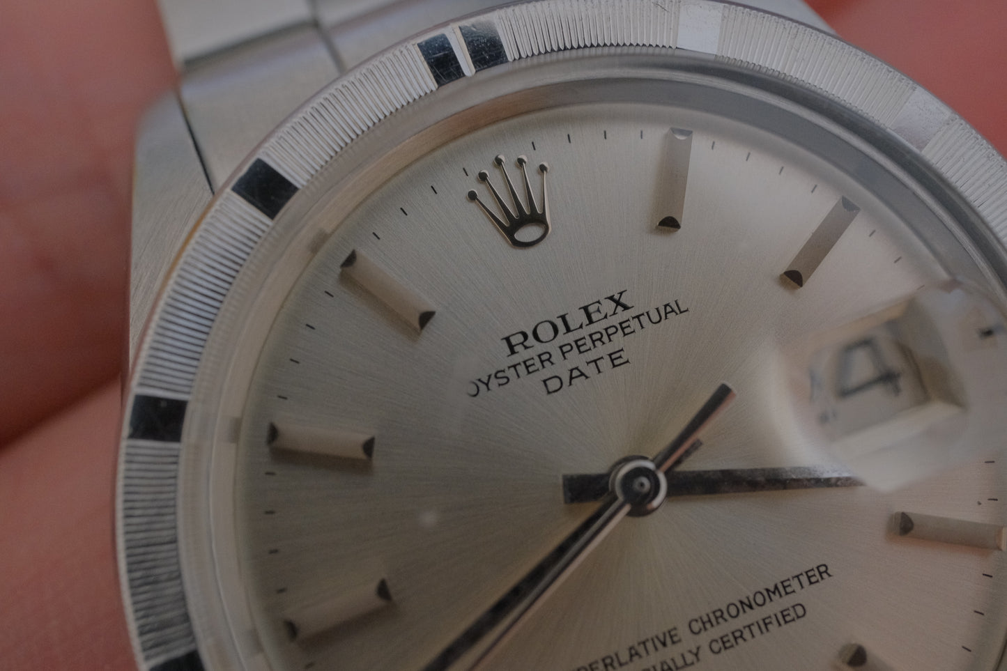 ROLEX OYSTER PERPETUAL DATE ギャラ付き