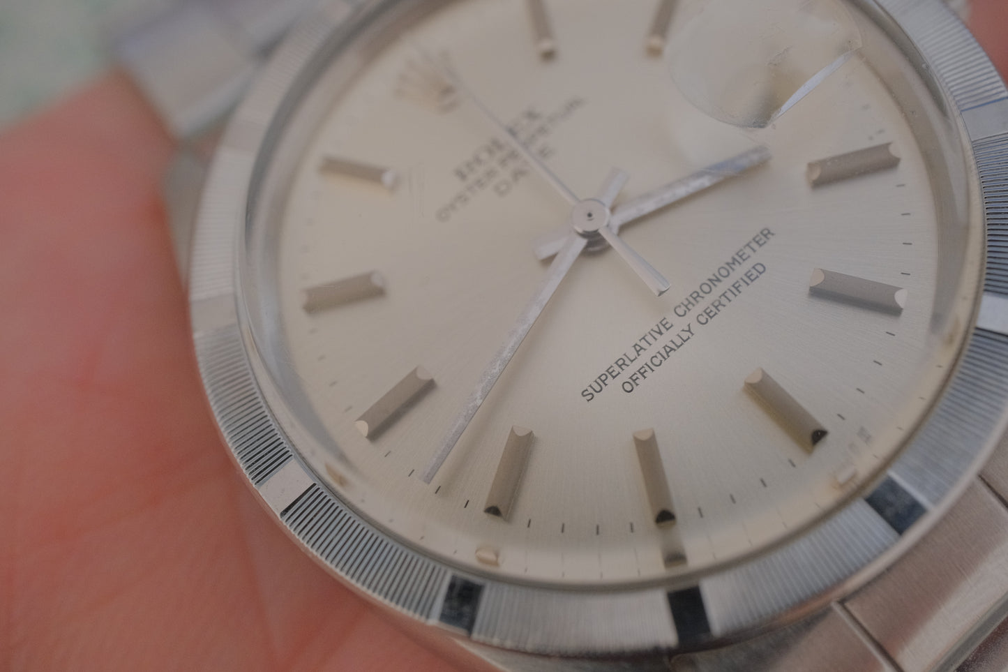ROLEX OYSTER PERPETUAL DATE ギャラ付き