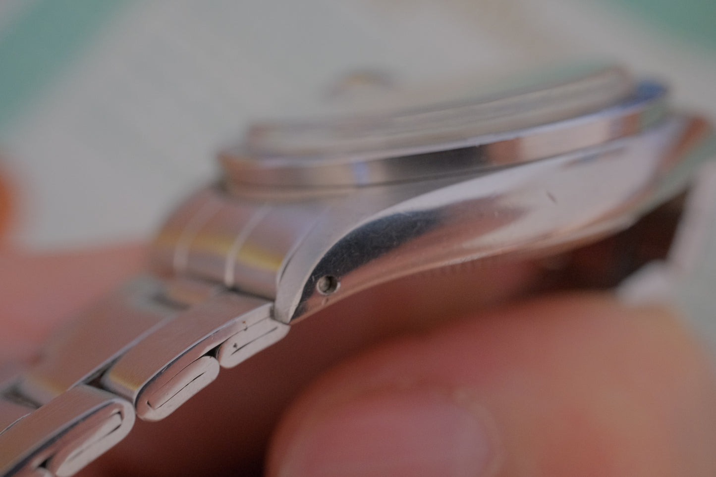 ROLEX OYSTER PERPETUAL DATE ギャラ付き