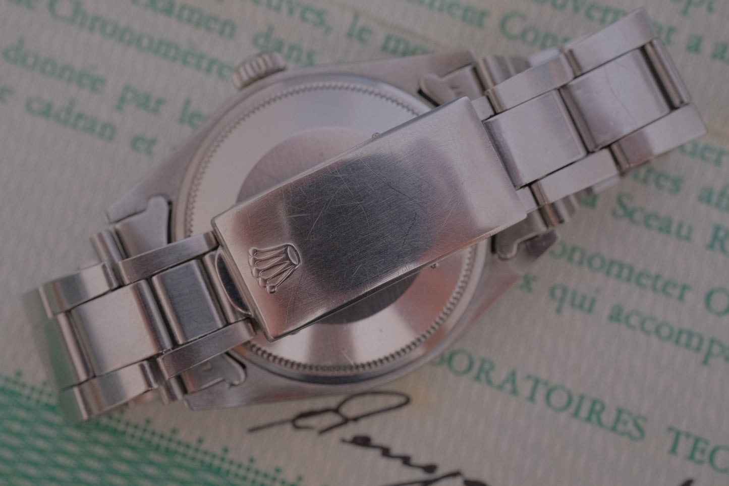 ROLEX OYSTER PERPETUAL DATE ギャラ付き