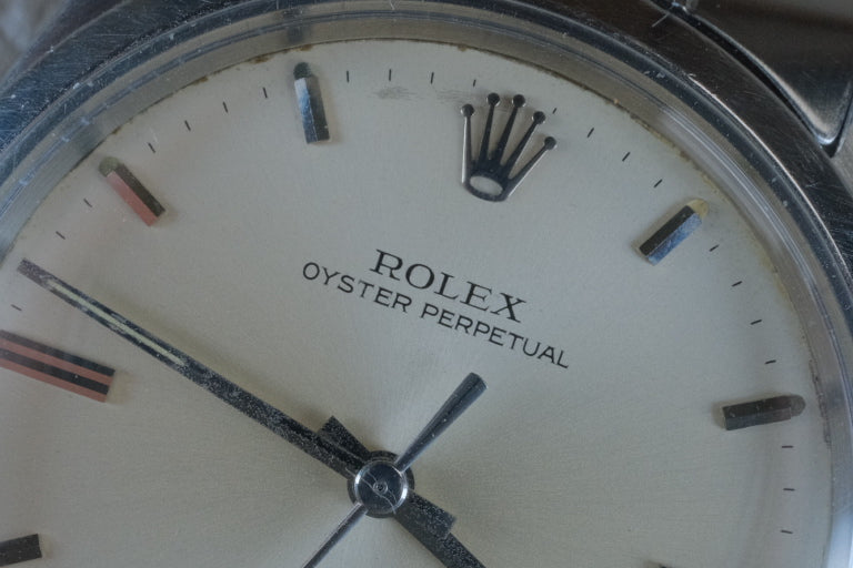 ROLEX OYSTER PERPETUAL ref.1018 automatic cal.1570 c.1967 guarantee box