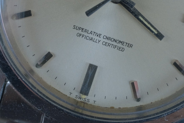 ROLEX OYSTER PERPETUAL ref.1018 automatic cal.1570 c.1967 guarantee box