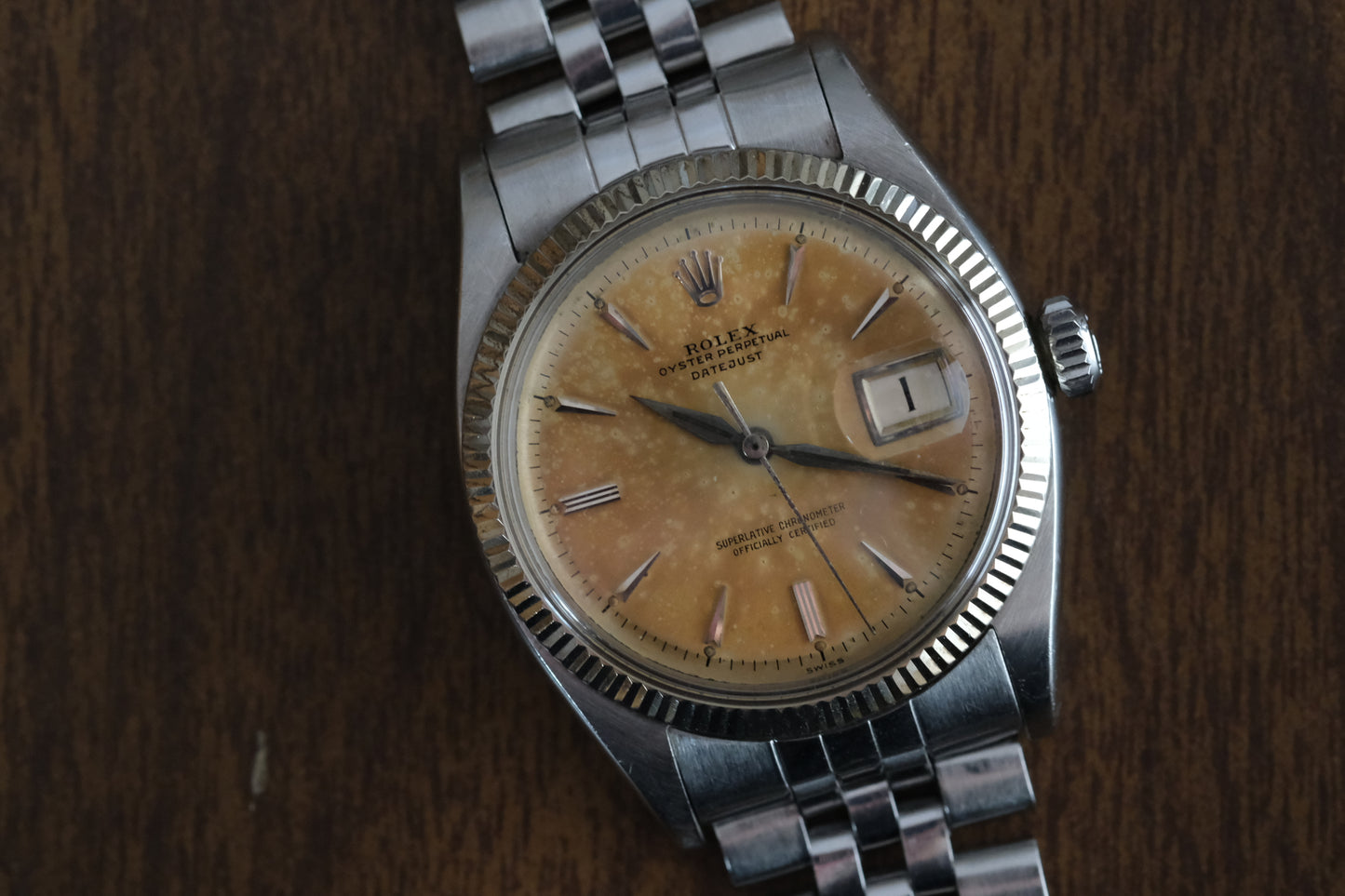 ROLEX oyster perpetual date just