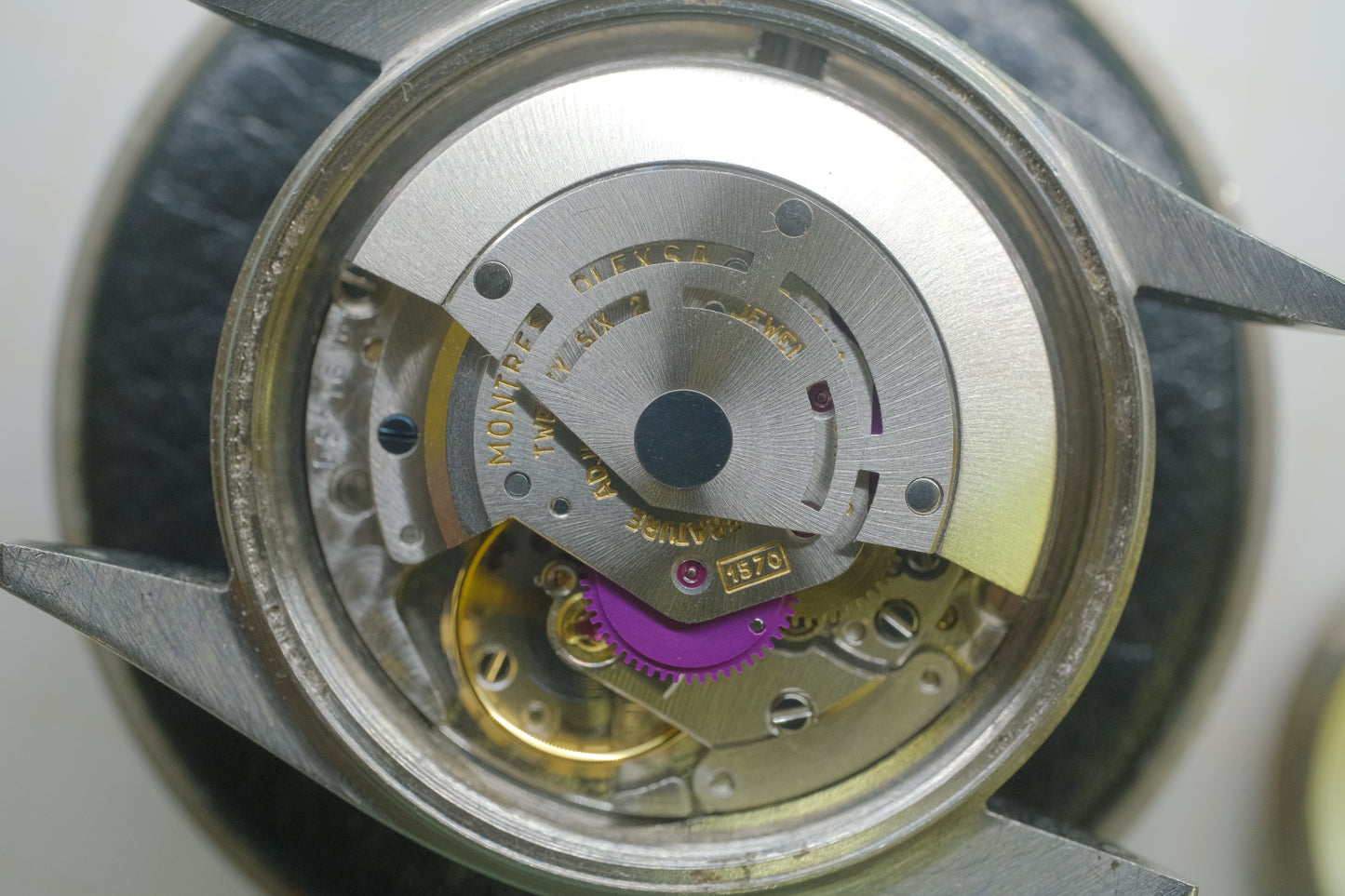 ROLEX Datejust Ref.1601 automatic cal.1570 c.1969–70 Linen Dial