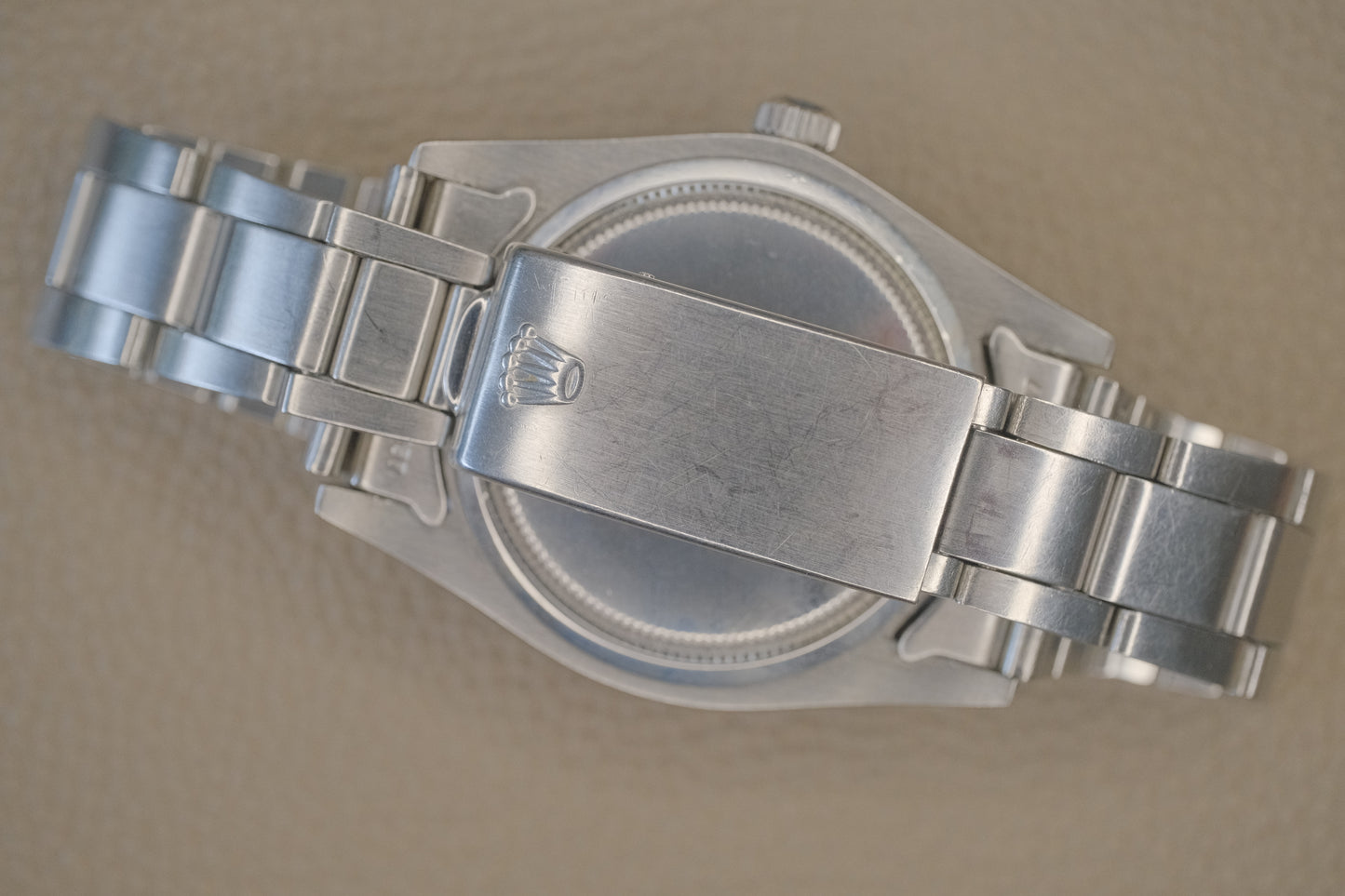 ROLEX Oysterdate Ref.6694 Grey Sunburst Dial c.1975 Cal.1225 Oyster Bracelet Ref.7835 FF357 Full Links