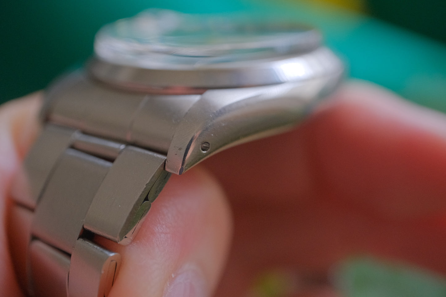 ROLEX Oysterdate Ref.6694 Grey Sunburst Dial c.1975 Cal.1225 Oyster Bracelet Ref.7835 FF357 Full Links