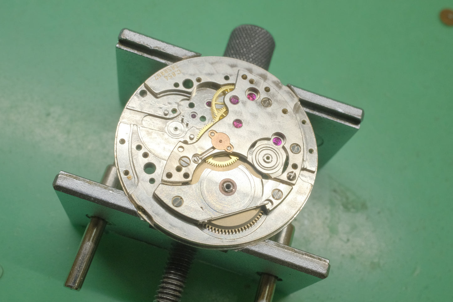 IWC/BEYER ref.818A round model automatic cal.854 c.1966