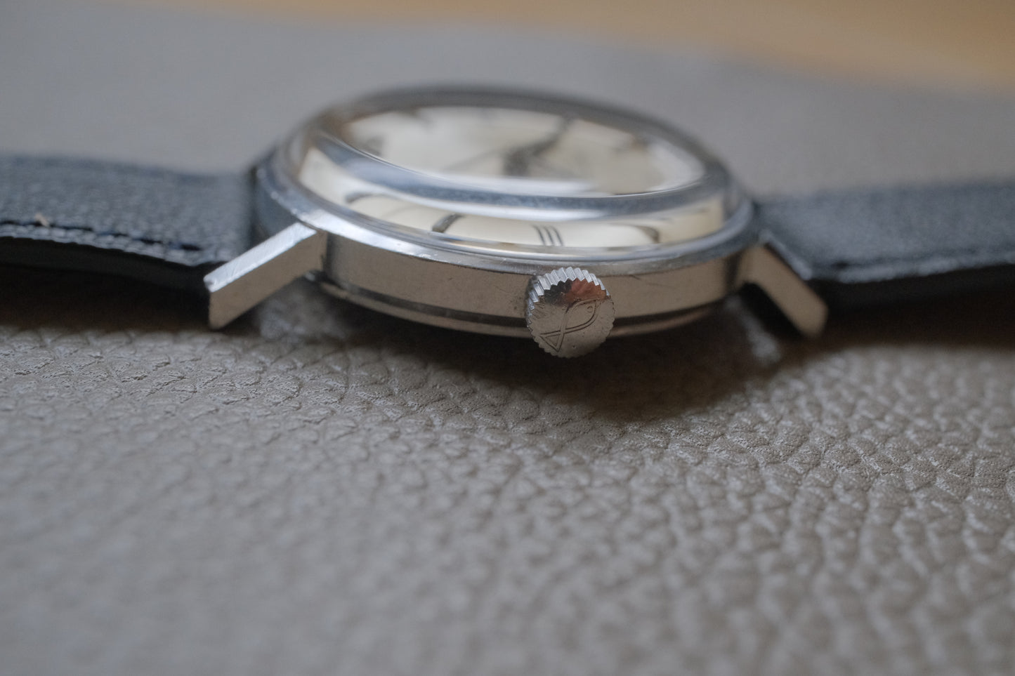 IWC/BEYER ref.818A round model automatic cal.854 c.1966