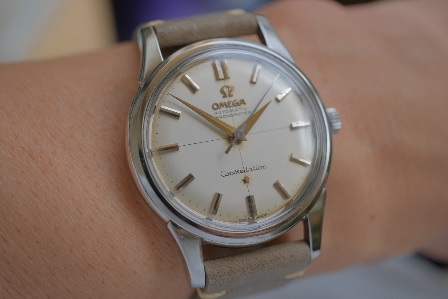 OMEGA Constellation ref.14381-11SC automatic cal.551 c.1961