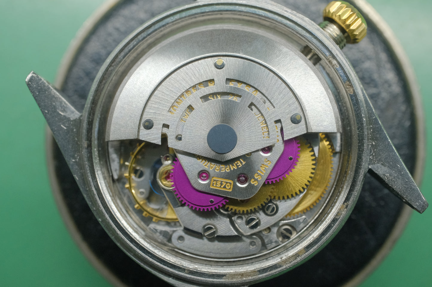 ROLEX Datejust ref.1601 automatic cal.1570 c.1971 Champagne Dial