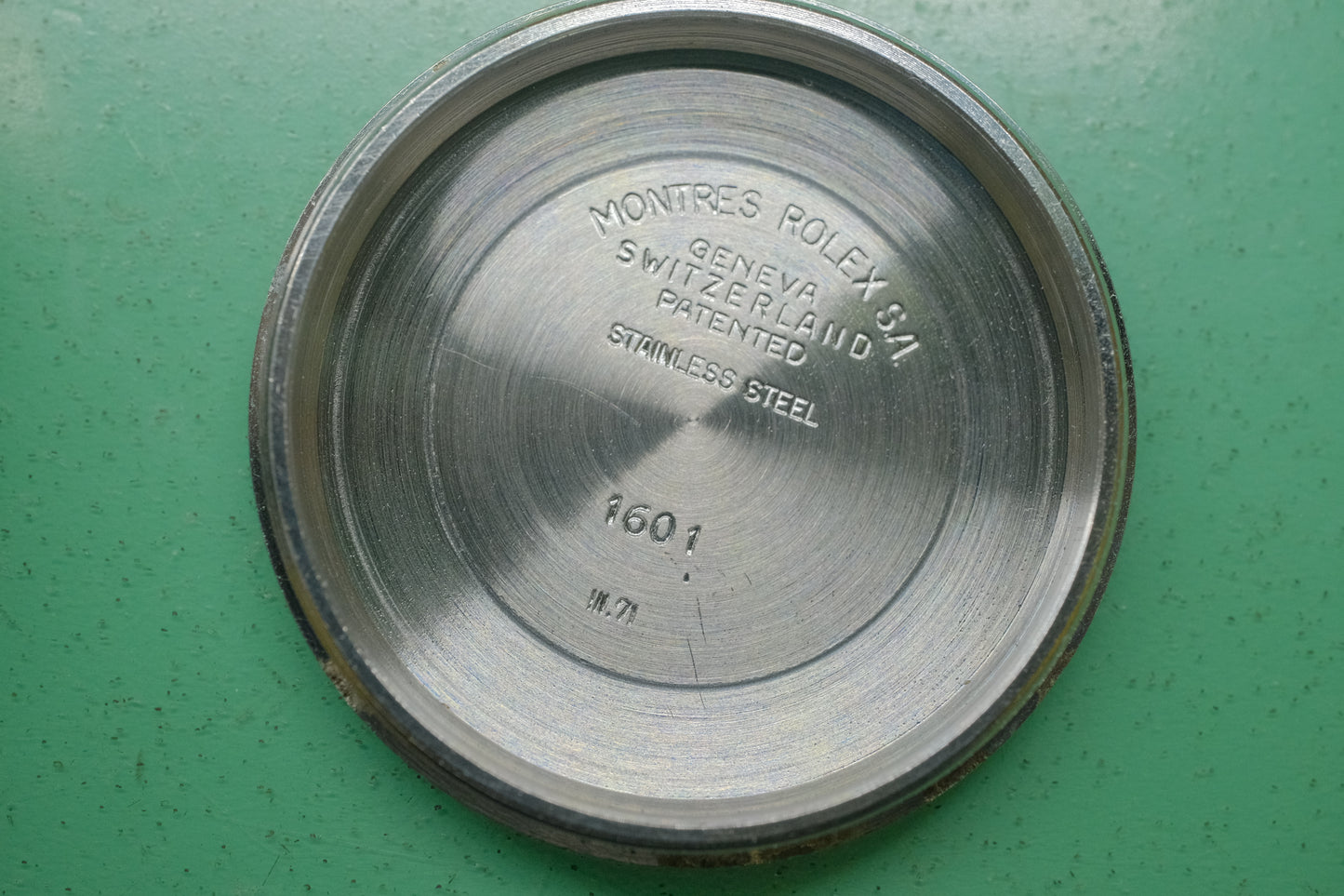 ROLEX Datejust ref.1601 automatic cal.1570 c.1971 Champagne Dial