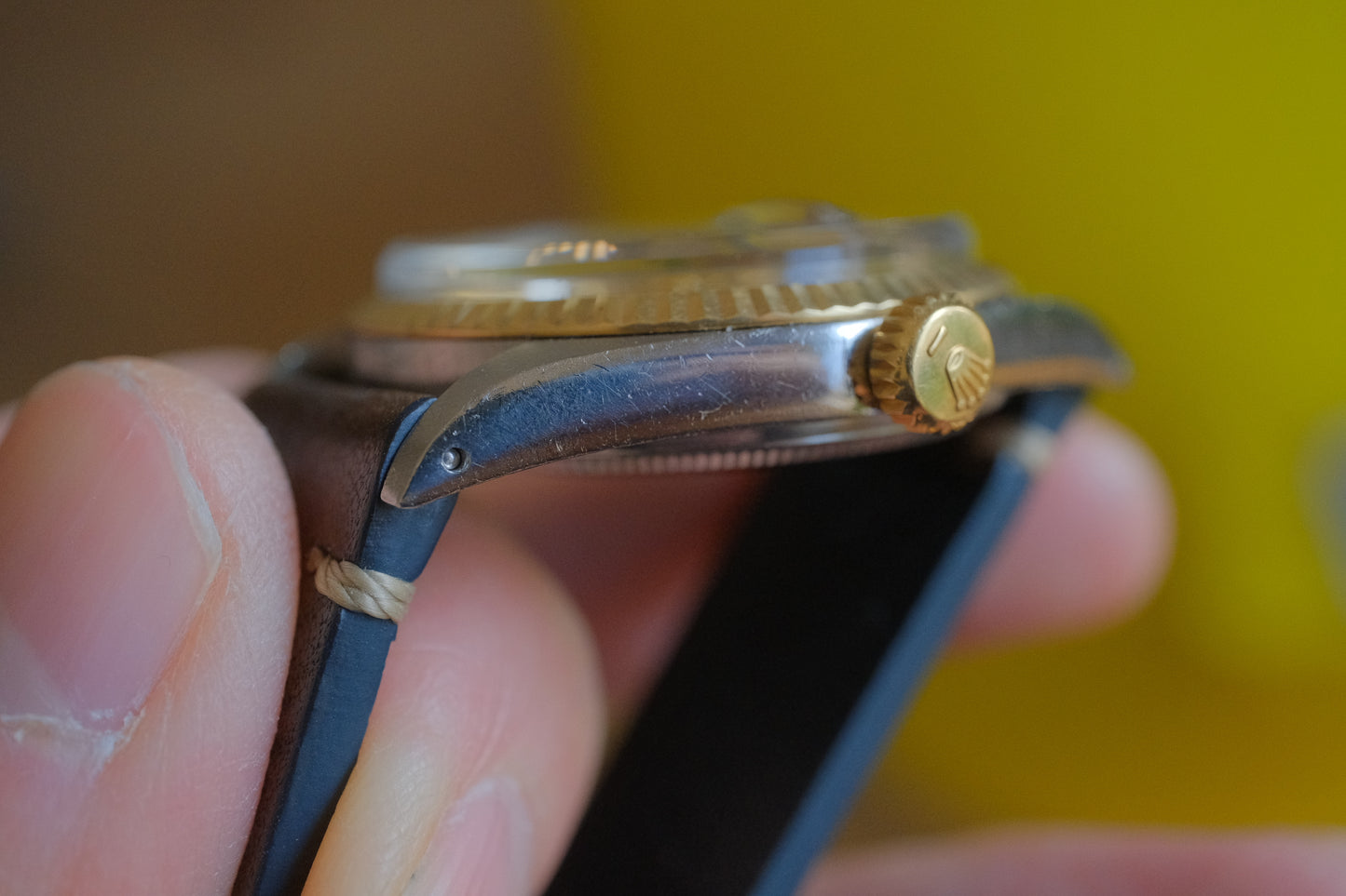 ROLEX Datejust ref.1601 automatic cal.1570 c.1971 Champagne Dial