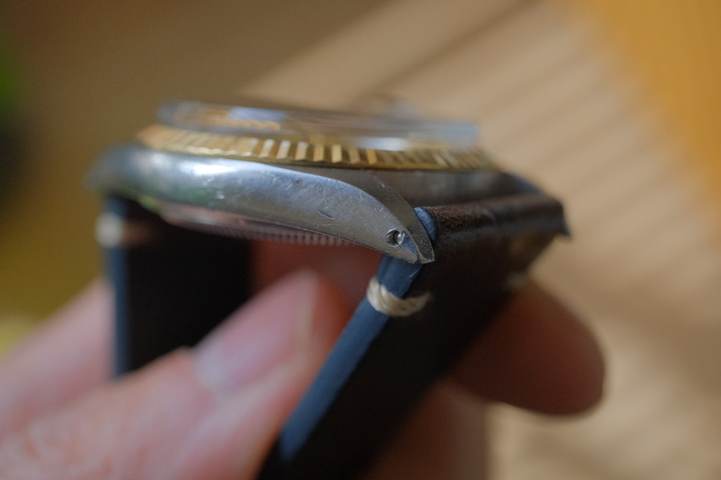 ROLEX Datejust ref.1601 automatic cal.1570 c.1971 Champagne Dial