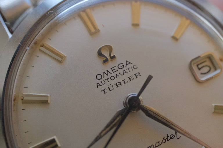 O MEGA Seamaster Ref.14746-1SC Cal.503 TURLER c.1962–63 with Bracelet Ref.8220(8x13)