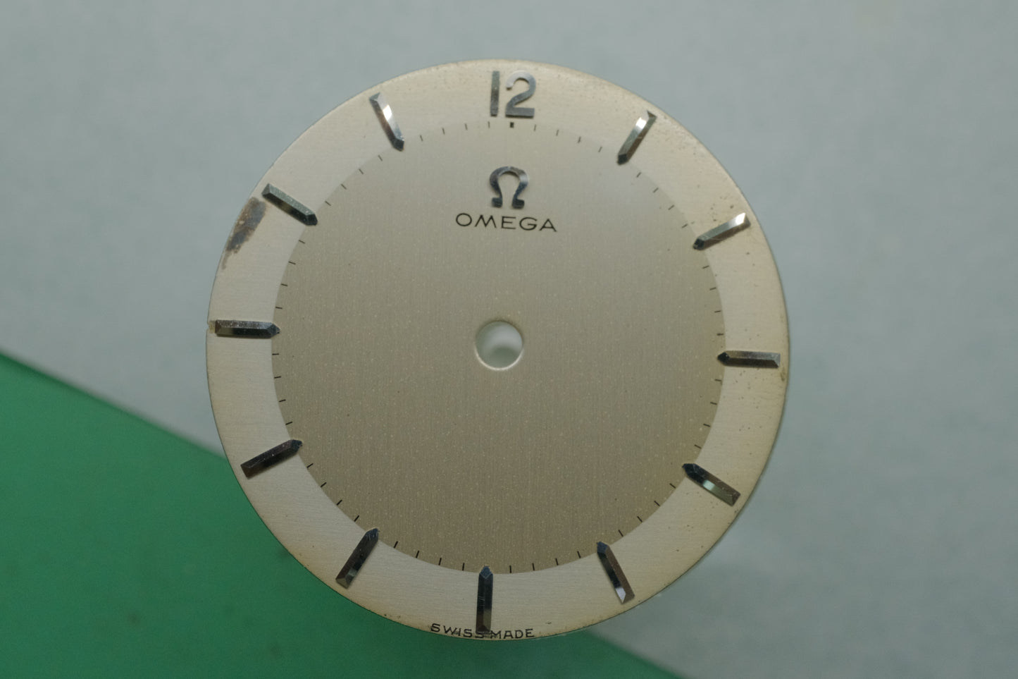 OMEGA 30mm ref.2760-10SC cal.283 manual winding c.1954 Silver Two-Tone Dial