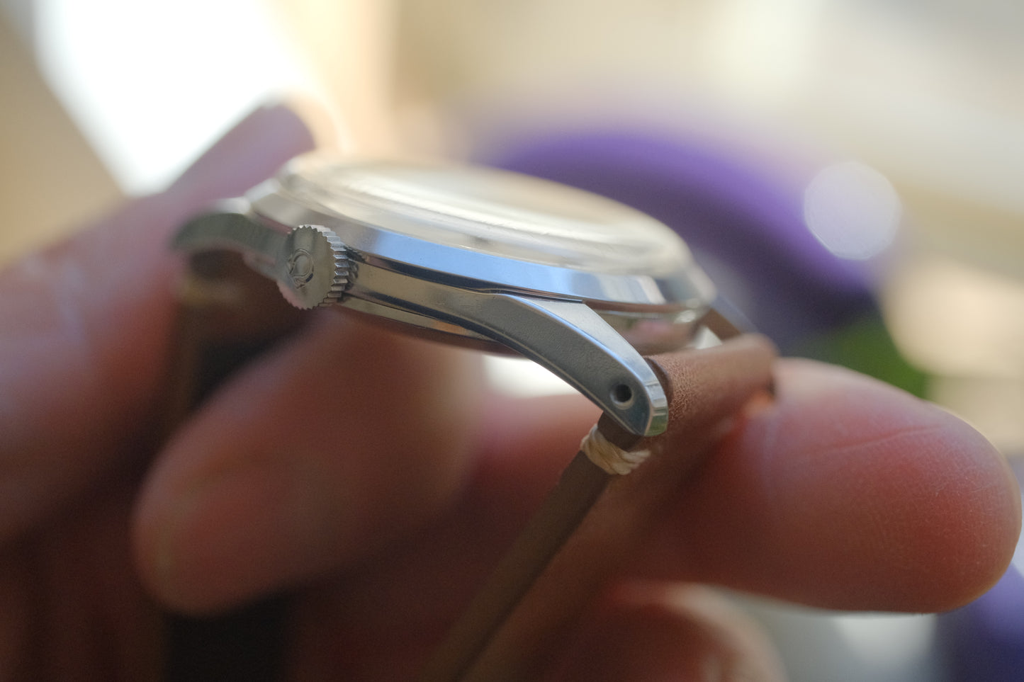 OMEGA 30mm ref.2760-10SC cal.283 manual winding c.1954 Silver Two-Tone Dial