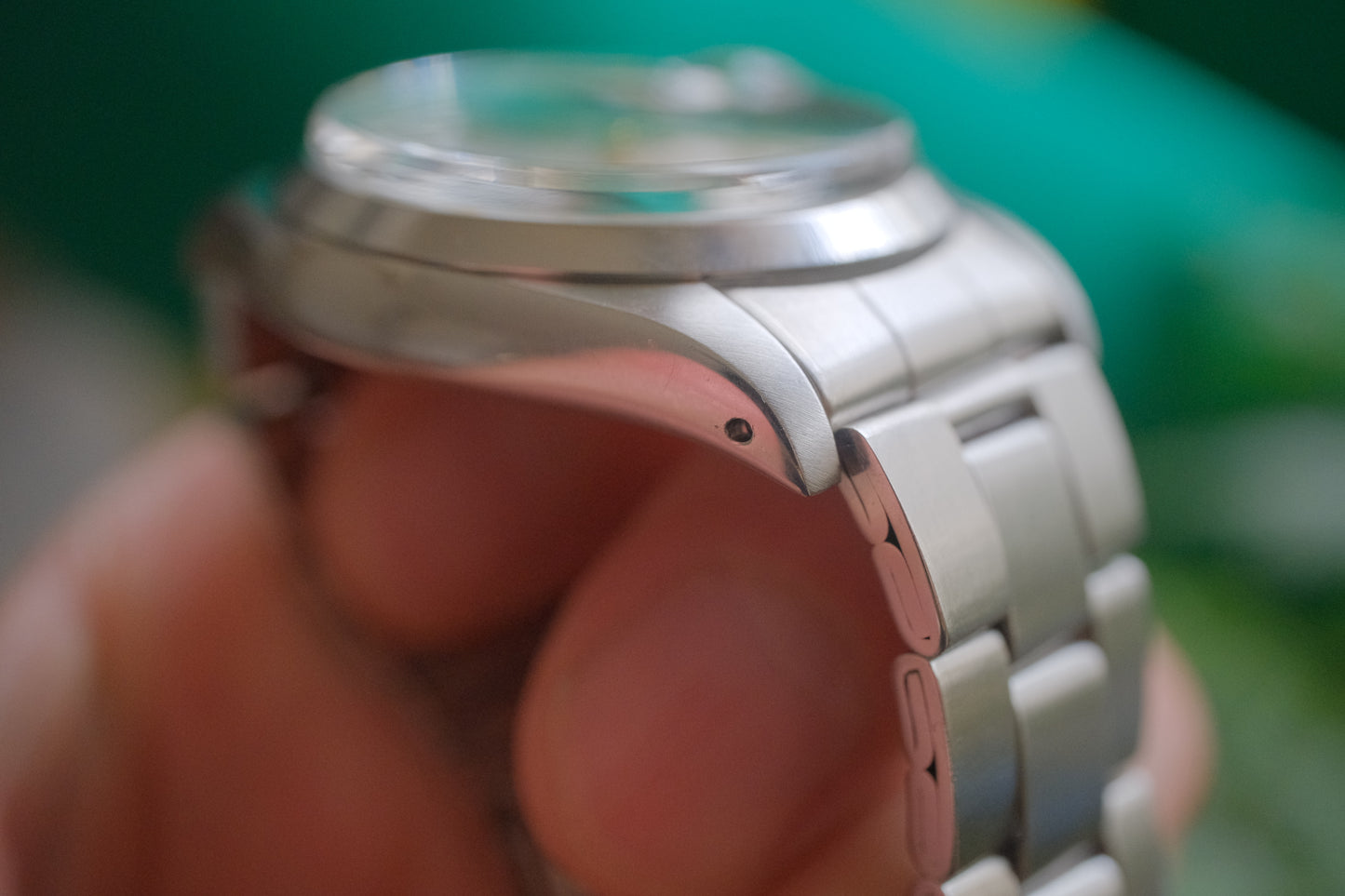 ROLEX Oysterdate Ref.6694 Grey Sunburst Dial c.1975 Cal.1225 Oyster Bracelet Ref.7835 FF357 Full Links