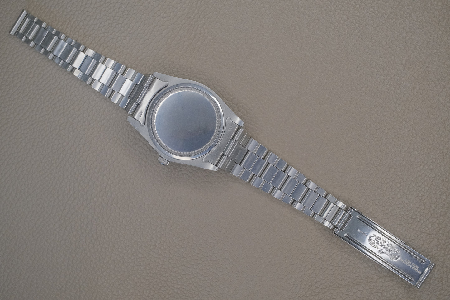 ROLEX Oysterdate Ref.6694 Grey Sunburst Dial c.1975 Cal.1225 Oyster Bracelet Ref.7835 FF357 Full Links