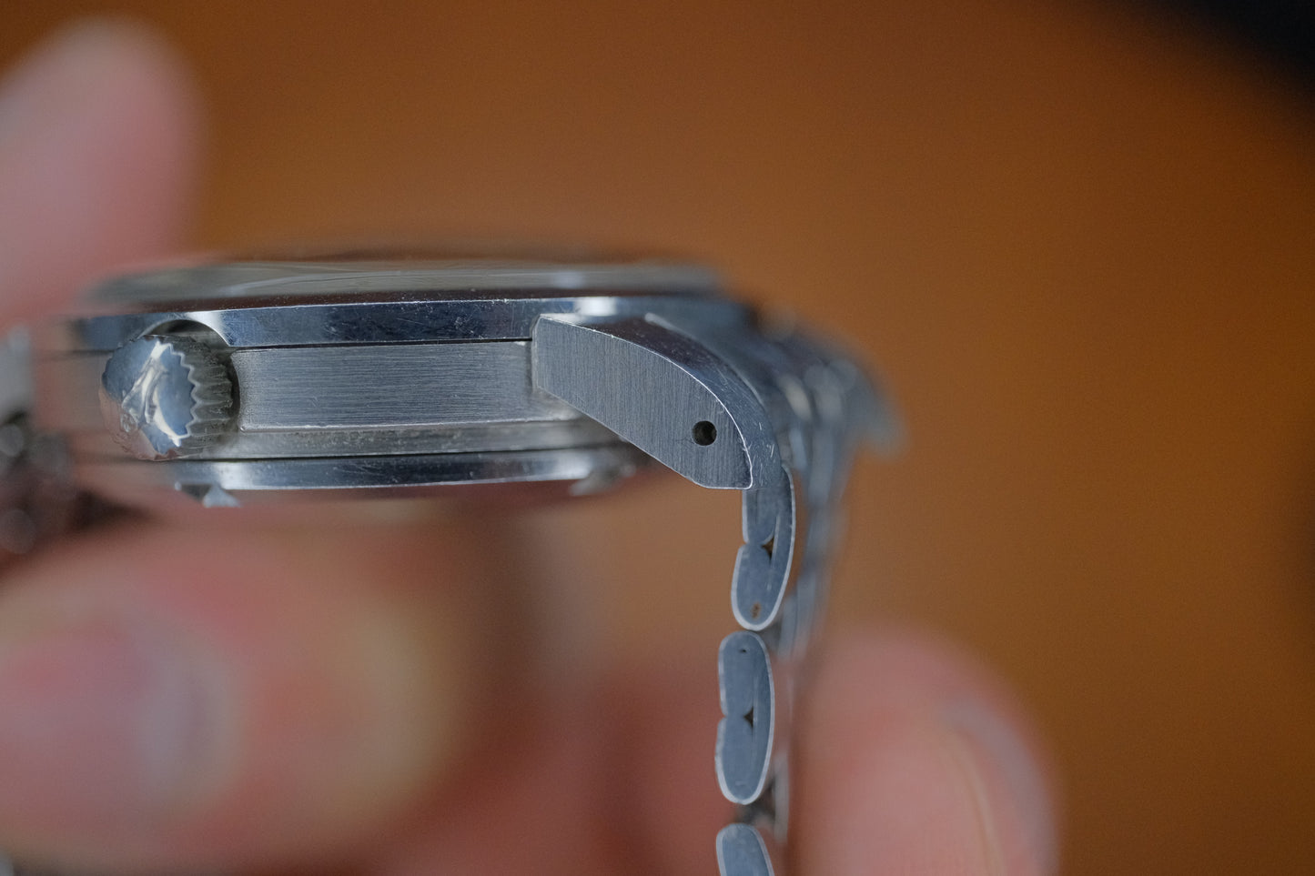IWC Ingenieur ref.666 automatic cal.853 c.1963–64 Silver Sunburst with Rice Bracelet