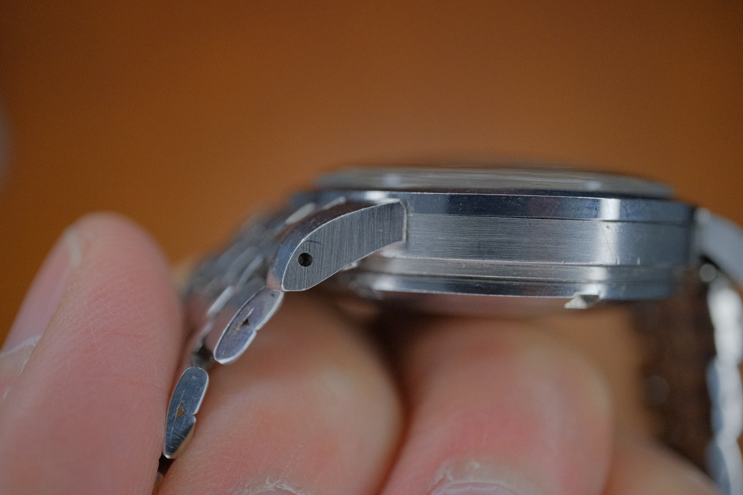 IWC Ingenieur ref.666 automatic cal.853 c.1963–64 Silver Sunburst with Rice Bracelet