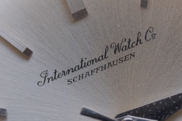 IWC Ingenieur ref.666 automatic cal.853 c.1963–64 Silver Sunburst with Rice Bracelet