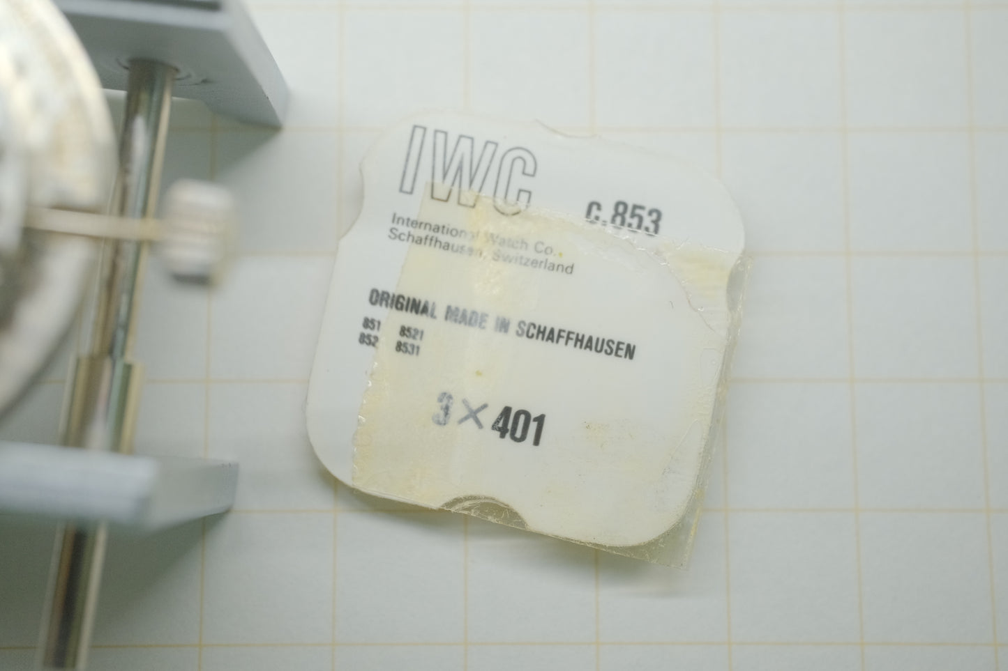 IWC Ingenieur ref.666 automatic cal.853 c.1963–64 Silver Sunburst with Rice Bracelet