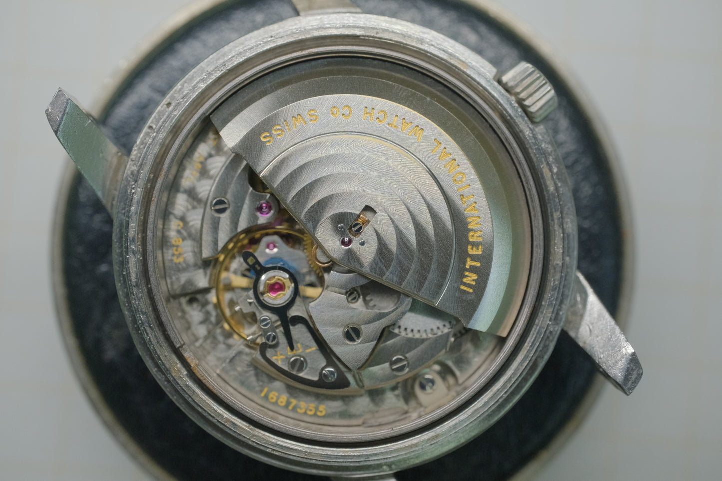 IWC Ingenieur ref.666 automatic cal.853 c.1963–64 Silver Sunburst with Rice Bracelet
