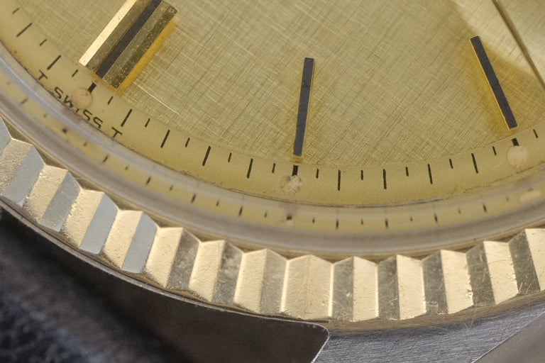 ROLEX Datejust Ref.1601 automatic cal.1570 c.1969–70 Linen Dial
