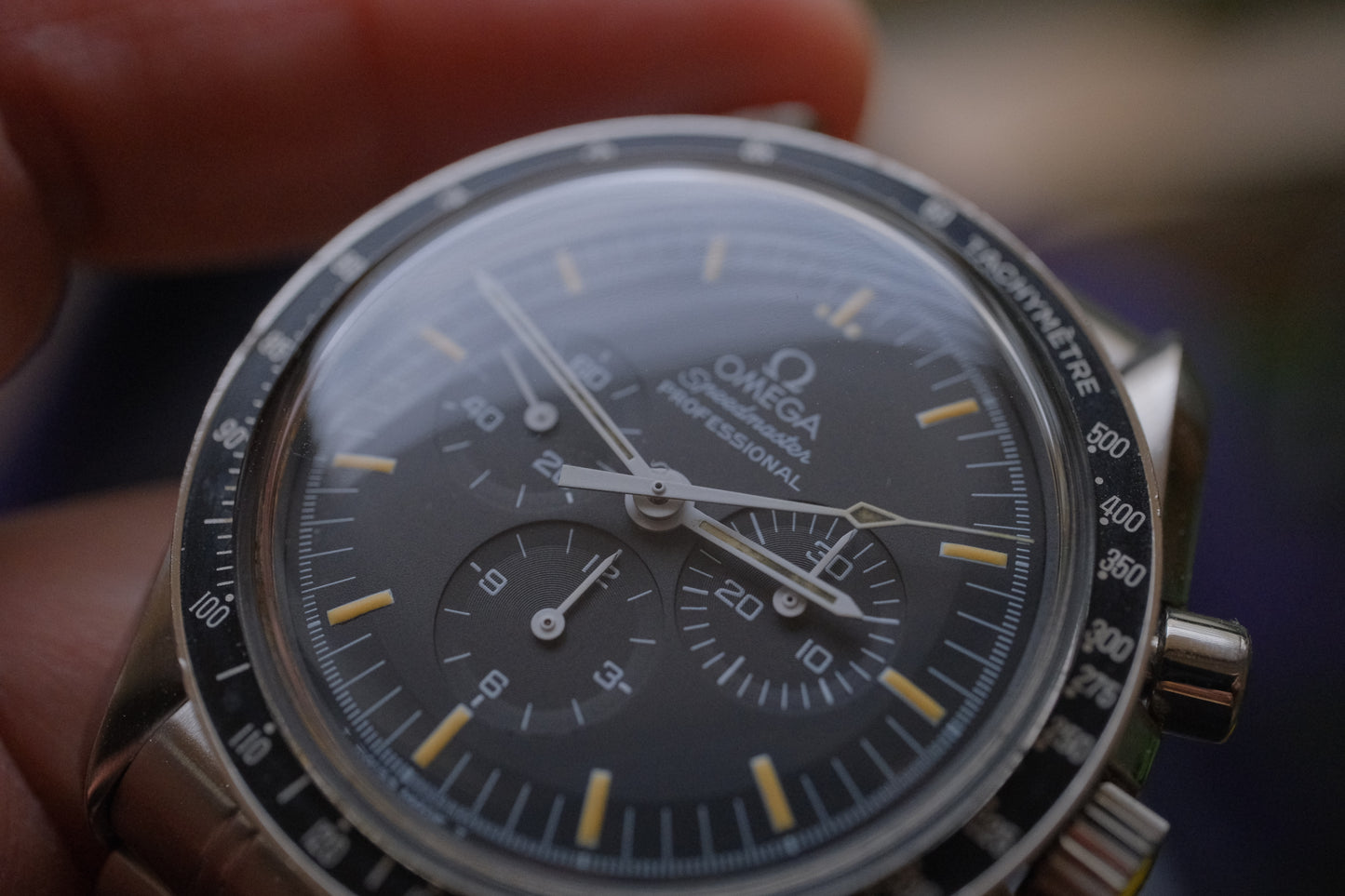 OMEGA Speedmaster Professional Ref.145.0022 / 345.0022 Cal.861 c.1995 Tritium Dial Original Crystal Ref.1479 Bracelet