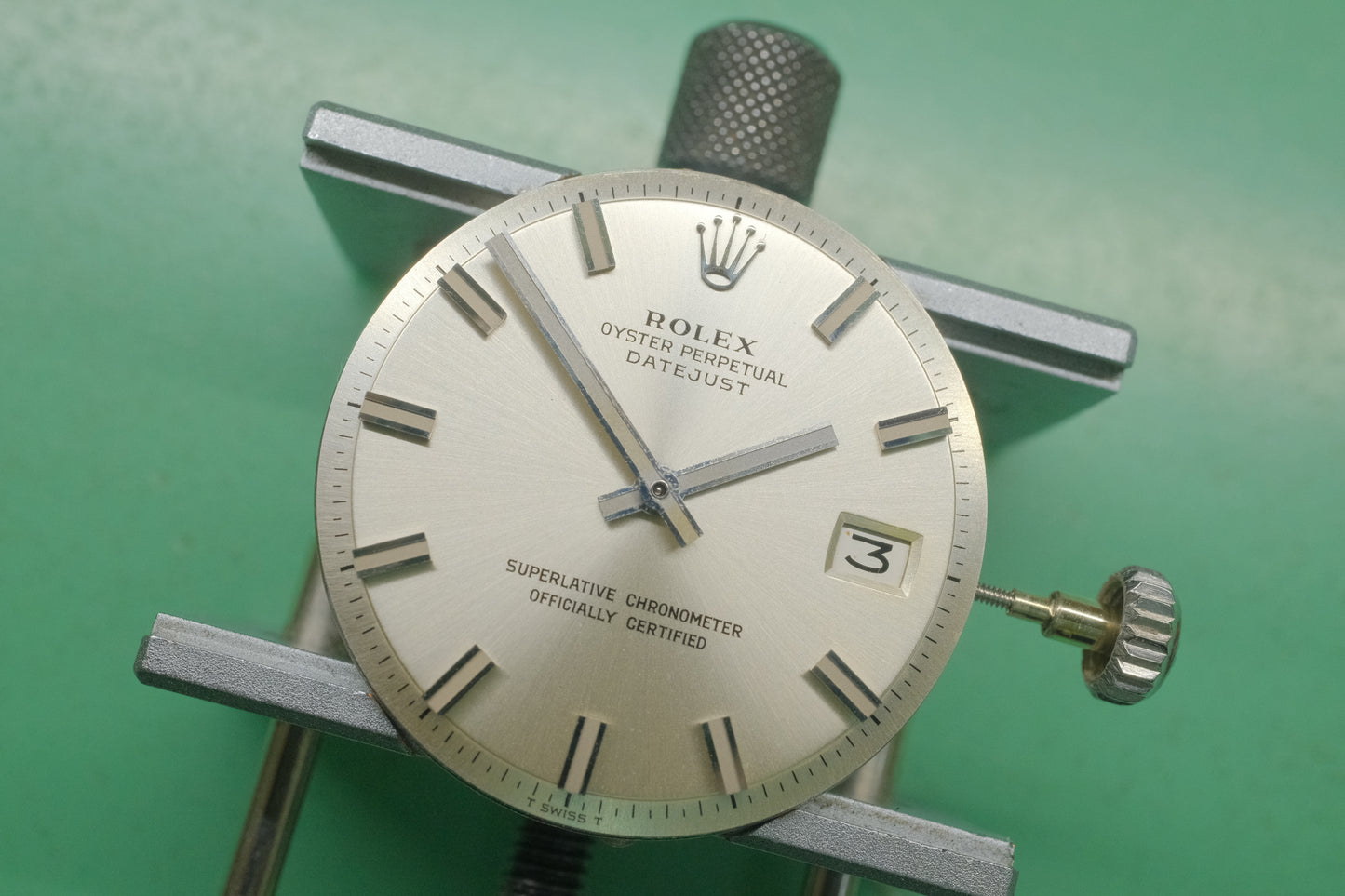 ROLEX Datejust Ref.1601 “Wide Boy” Silver Dial Cal.1570 c.1972 with Jubilee Bracelet