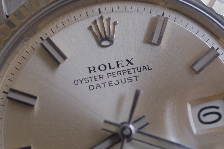 ROLEX Datejust Ref.1601 “Wide Boy” Silver Dial Cal.1570 c.1972 with Jubilee Bracelet
