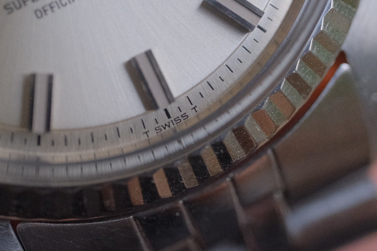 ROLEX Datejust Ref.1601 “Wide Boy” Silver Dial Cal.1570 c.1972 with Jubilee Bracelet