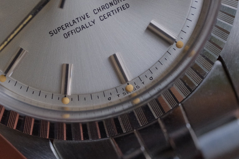 ROLEX Datejust Ref.1603 Sigma Dial Silver Sunburst Dial c.1973 Cal.1570 Jubilee Ref.6251H
