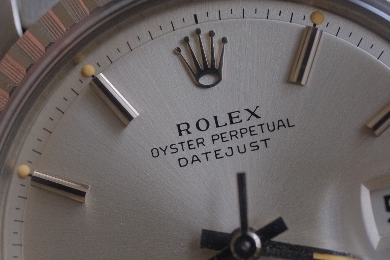ROLEX Datejust Ref.1603 Sigma Dial Silver Sunburst Dial c.1973 Cal.1570 Jubilee Ref.6251H