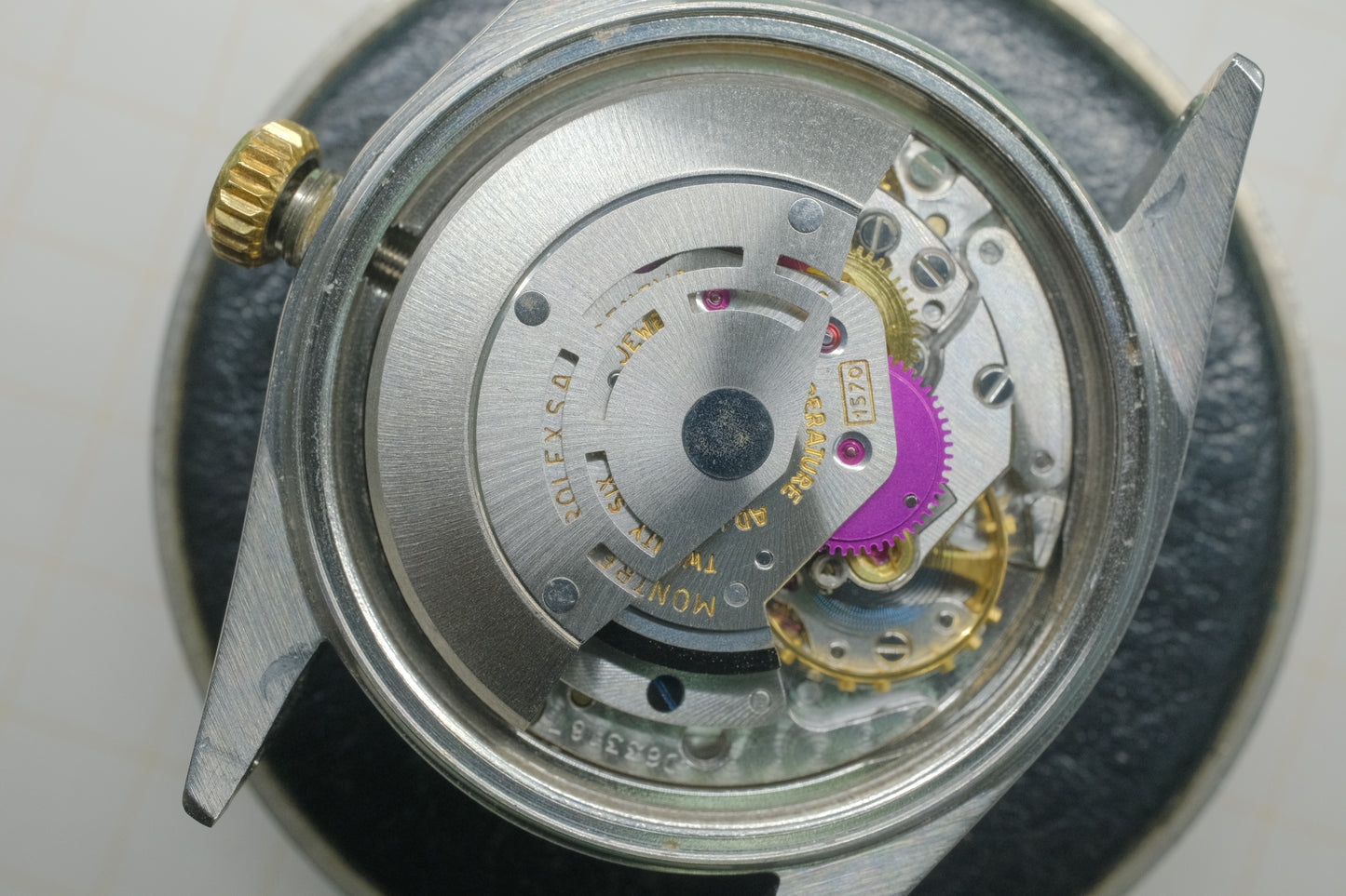 ROLEX Datejust Ref.1601 Champagne Sunburst Dial c.1971 Cal.1570