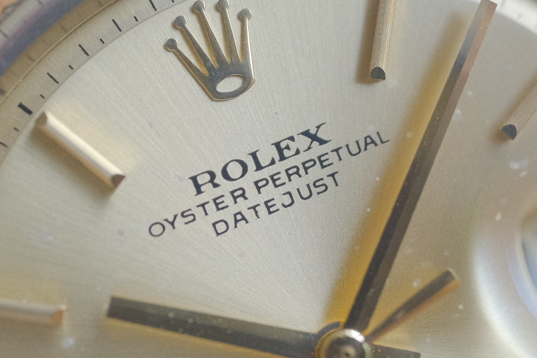 ROLEX Datejust Ref.1601 Champagne Sunburst Dial c.1971 Cal.1570