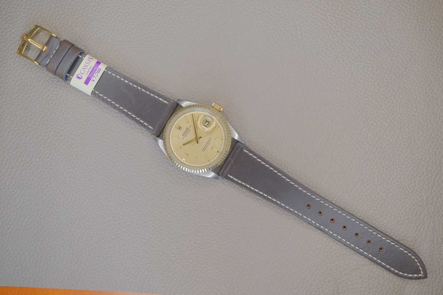 ROLEX Datejust Ref.1601 Champagne Sunburst Dial c.1971 Cal.1570